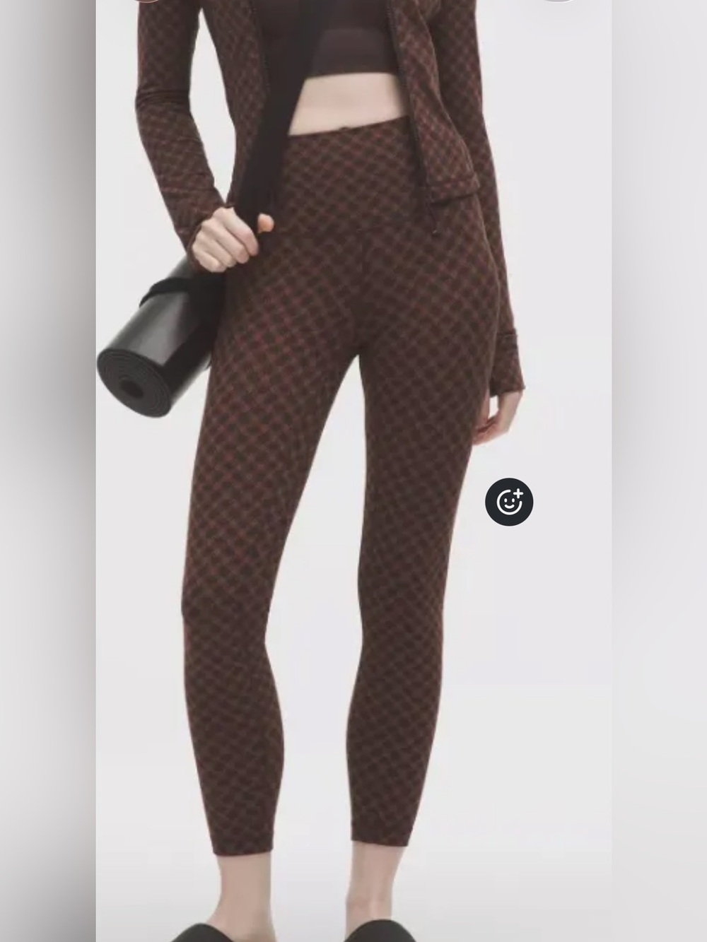 Lululemon Align High Rise Pant 25” in Jacquard  Pattern